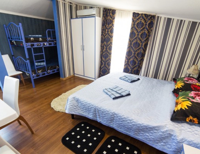 ПК 4-местный 1-комнатный - База отдыха «Золотая бухта» Пицунда