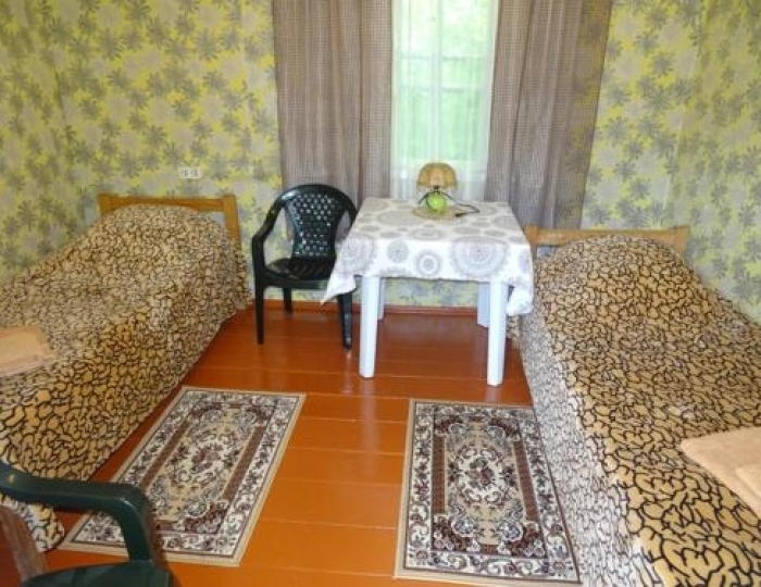 Эконом 2-местный 1-комнатный с удобствами на блок (Летний домик) - База отдыха «Золотая бухта» Пицунда